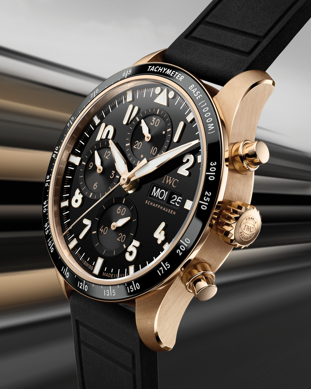 Re-Scoring: IWC Pilot’s Watch Chronograph 41 APXGP animation branding f1 graphic design iwc logo luxury design motion graphics sound design sound identity