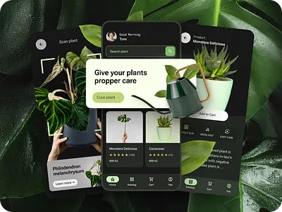 Plant App Design android app ui