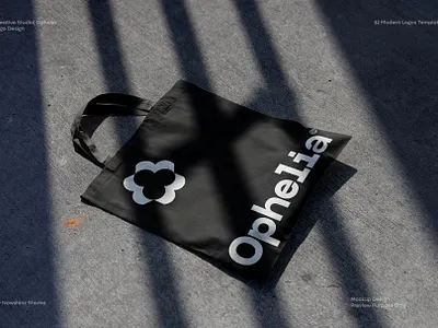 Ophelia bold branding company geometric logo graphic design logo logo design marks sale shape