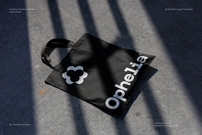 Ophelia bold branding company geometric logo graphic design logo logo design marks sale shape