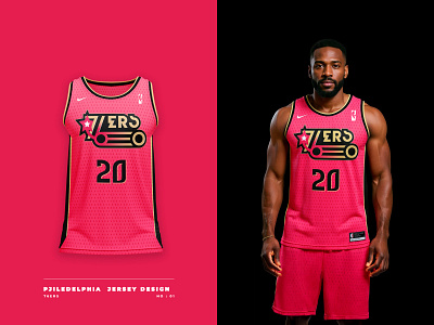 Philedelphia 76ers basketball jersey concept design 76ers adidas basketball branding euroleague jersey jersey design jordan logo logo design nba nike philedelphia type design uniform uniform design