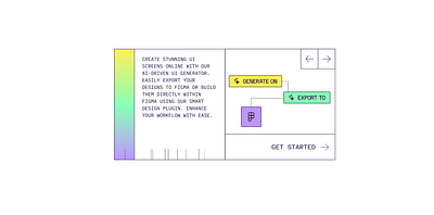 AI app generator web section section ui web