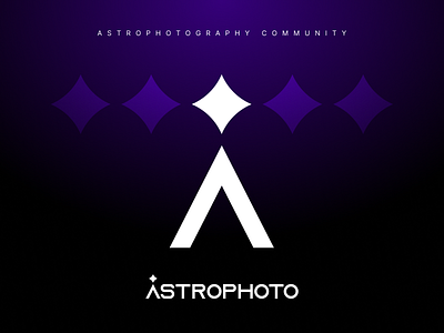 ASTROPHOTO branding design logo