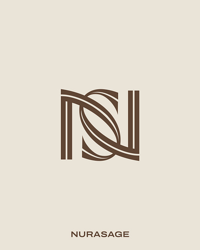 NS MONOGRAM LOGO brandidentity branding design graphic design logo monogram typography vector