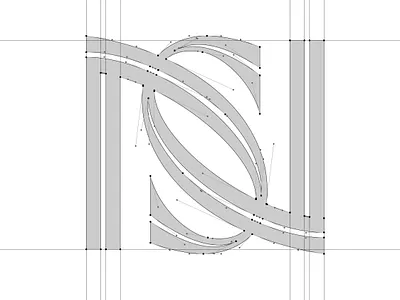 NS MONOGRAM Logo brandidentity branding design graphic design logo monogram typography