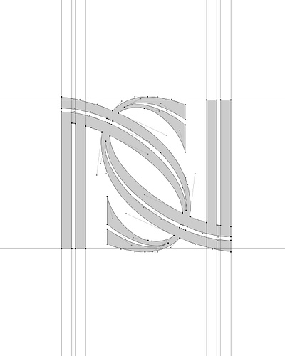 NS MONOGRAM Logo brandidentity branding design graphic design logo monogram typography