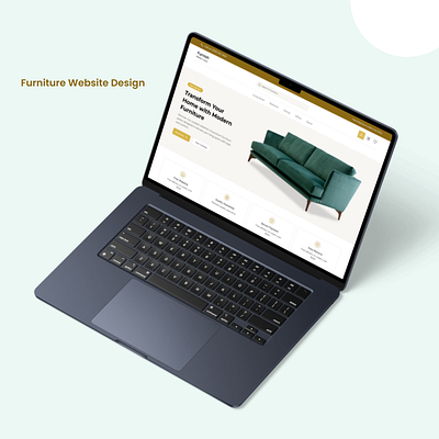 Furniture Website Landing Page UI Design! figma furniture furnituredesign graphic design ui uiux uiuxdesign userinterface ux webdesign websitedesign