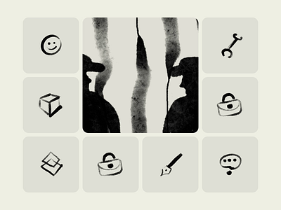 Book Illustrations animation app article author black brand branding design ebook graphic design grunge icons illustration logo product text ui