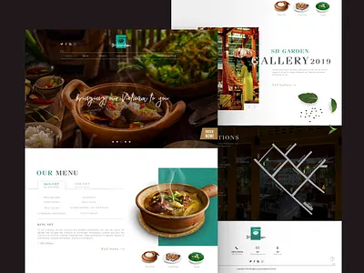 SH Garden Landing Page