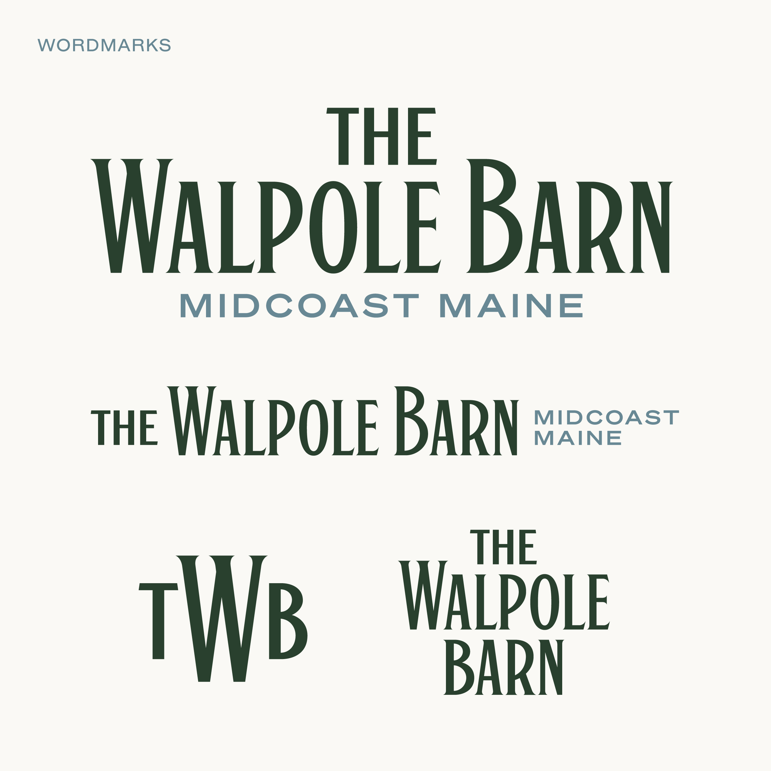 Example of Custom Wordmark