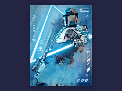 Mandalorian photo edit branding concept editing graphic design illustration photo edit photography ui vector