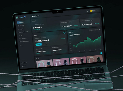 Crypto & AI-Powered Web3 Dashboard blockchain design blockchain ux crypto dashboard crypto platform ui crypto wallet ui cryptocurrency web design