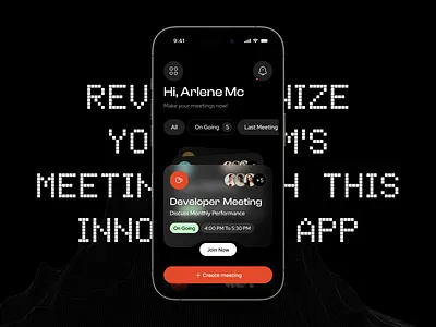 Online Meeting App app app design call chat conference design live live streaming meeting meetup mobile mobile app online meet online meeting ui ui design video call virtual office zoom