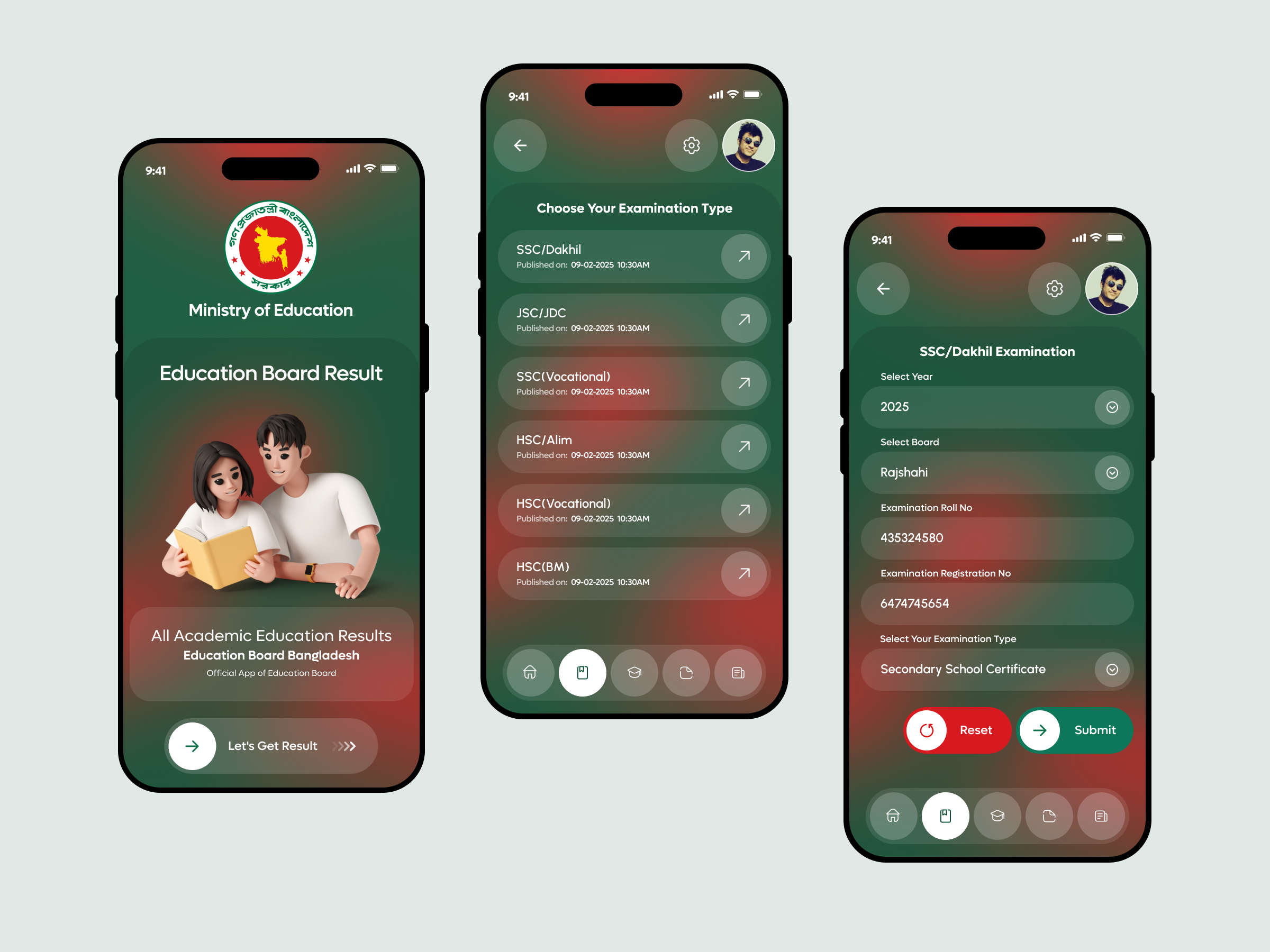 Example of Mobile App UX/UI Design