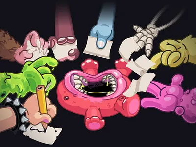 Metafy branding brazil character color design fun illustration sao paulo thunder rockets ui