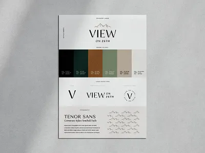 View on 26th Apartment Branding Design apartment branding apartment logo apartment marketing brand brand design brand guide branding branding design logo multifamily