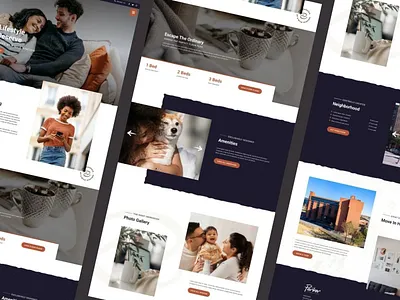 Apartment Branding & Web Design - Parker at 9 Mile Station apartment branding apartment logo apartment marketing apartments branding design multifamily