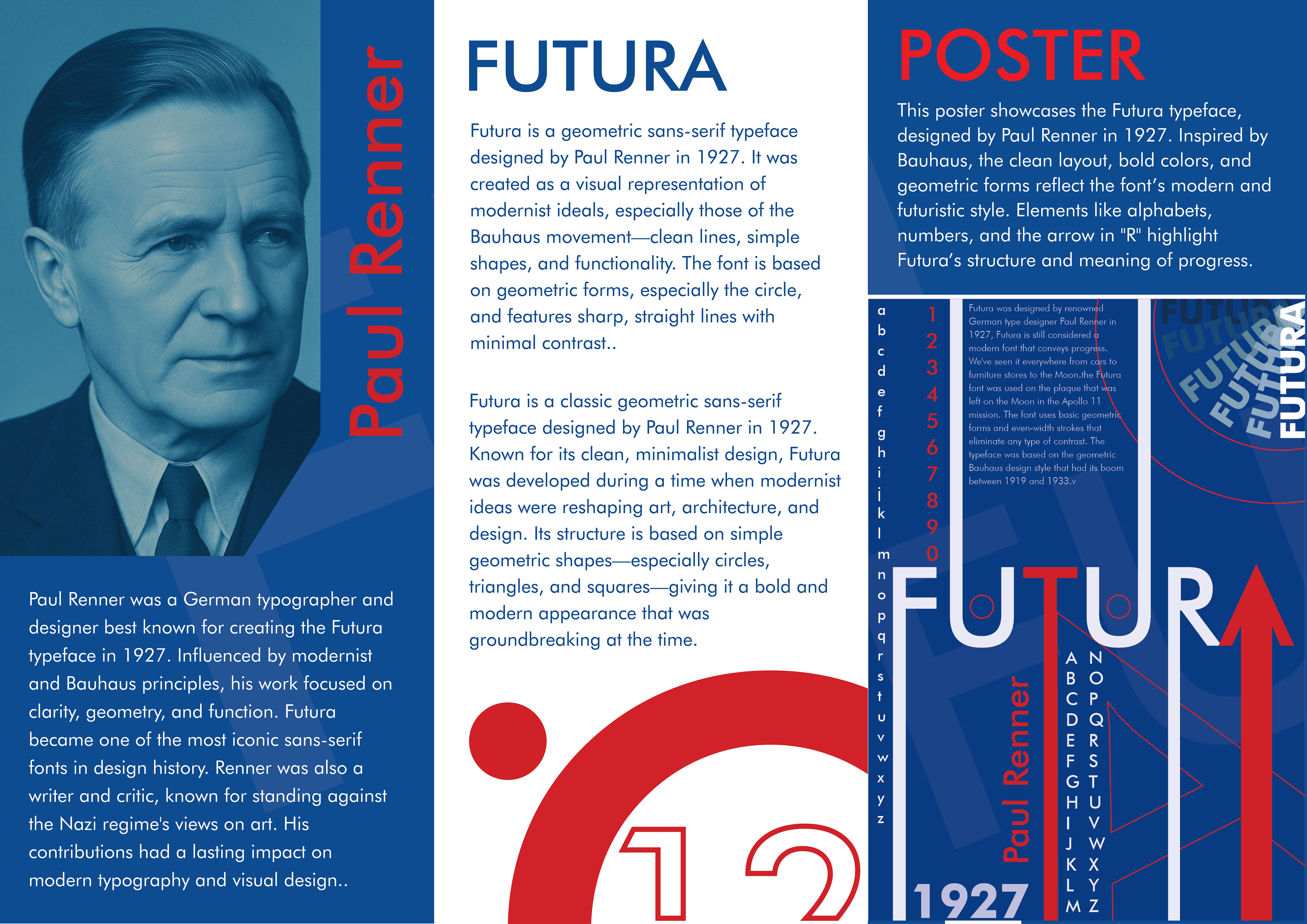 Futura Typeface Brochure Design by shashikanth sriki on Dribbble, image size:4961x3508