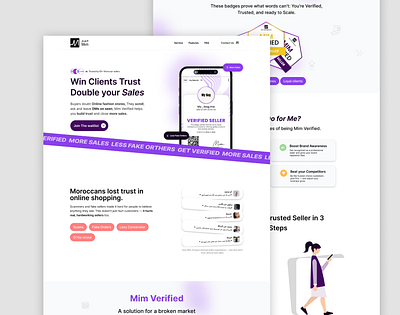 Responsive Startup Landing Page – Modern UX/UI Design for Growth animation branding buisnese framer landing page motion graphics responsive startup ui user flow ux webdesign