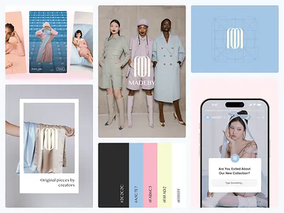 E-commerce Fashion Platform Branding cloth store clothing ecommerce clothing graphic fashion branding fashion shop fashion website