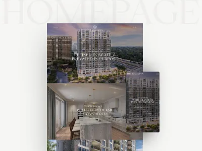 The Galatyn Luxury Website Design apartment website design marketing agency multifamily multifamily website ui web design web design agency web development website design