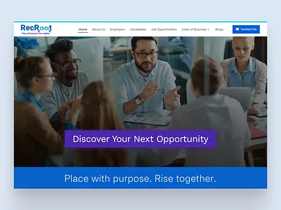 Job Placement Website Design (Employers & Candidates) appdesign ca candidates design employers figma figmadesign graphic design job opportunities jobportal recroot recroot.ca trending ui uiux ux uxui website