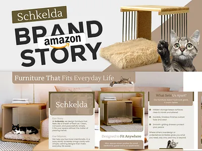 Amazon Creative Brand Story Design. a content designs amazon brand story amazon creatives brand story design brand storytelling branding creative designs listing images