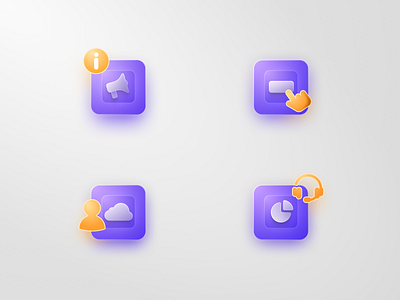 UI Marketing Icon Set iconography illustration marketing ui