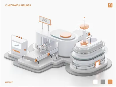 3d Design Scenery – Blender 3d 3d design 3d illustration 3d modelling art blender design graphic design isometric scenery web