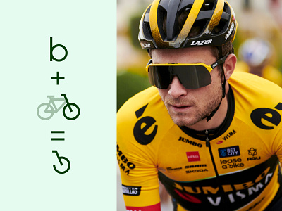 Lease a Bike (+ Jumbo Visma linkup) bike cycle cycling lease lettermark logo logos logotype type typography wordmark