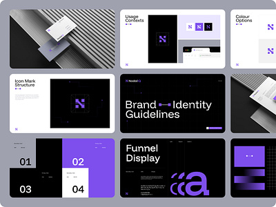 NodaliQ – Brand Identity, Logo Design & UI Guidelines network lab