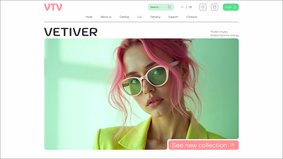 Women’s Fashion Store UI Design Concept adobe photoshop branding concept design figma ui user interface ux uxui web design women