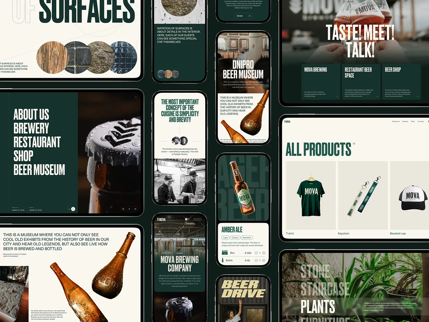 Innovative Brewery Website Design: MOVA Case Study