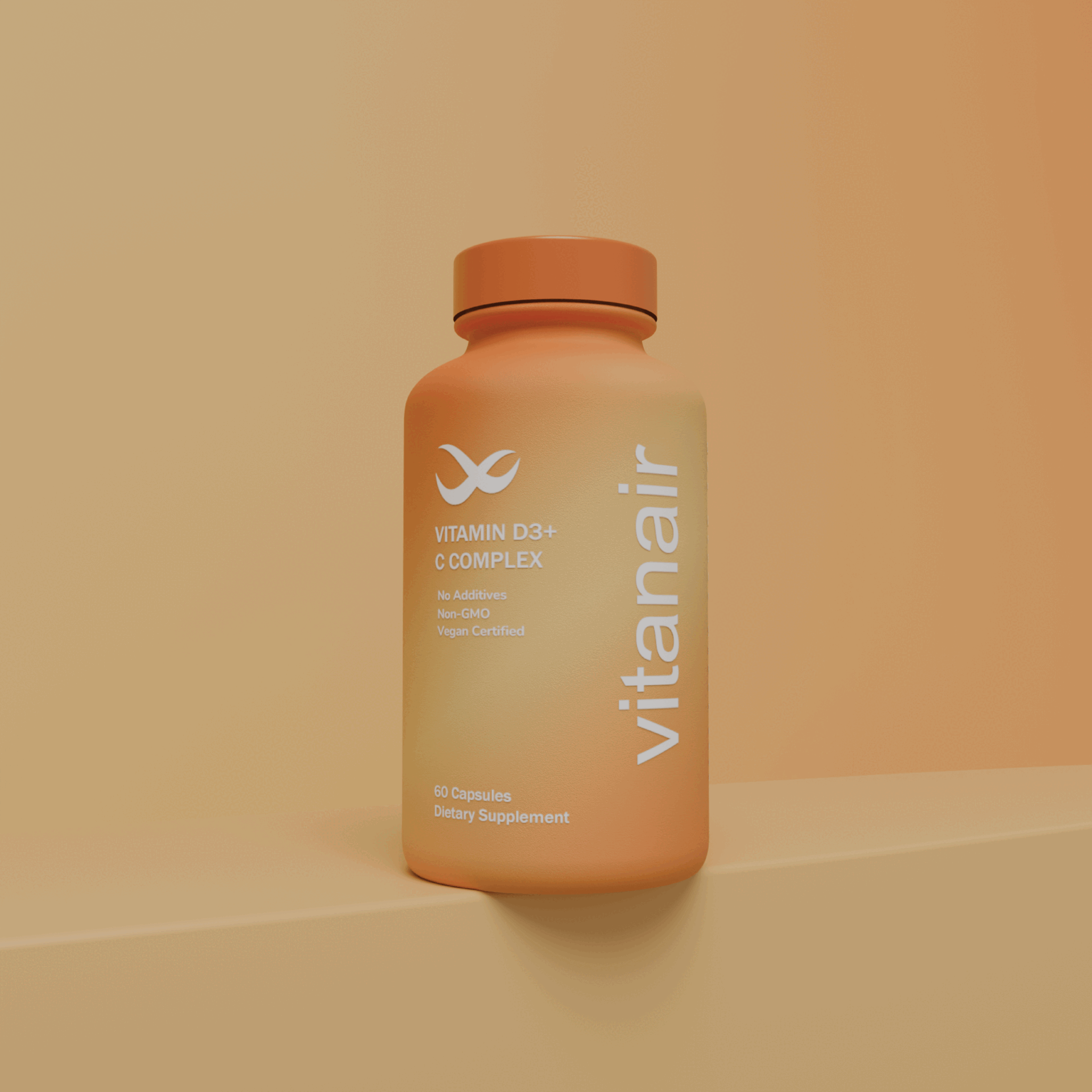 Minimalist Label and Packaging Design for VITANAIR graphic design label label design labeldesign labeldesigning minimalist packaging motion graphics packaging packaging and label packaging design