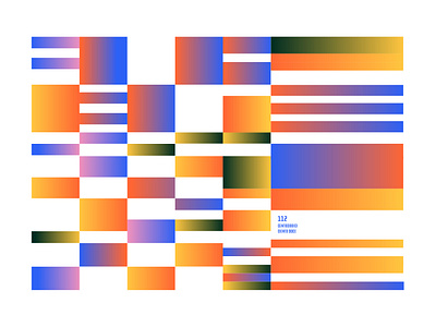 Geometric Mondays 112 brand identity branding color palette design geometric geometric design illustration