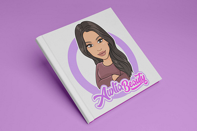 Attractive girl app branding design graphic design illustration logo typography ui ux vector