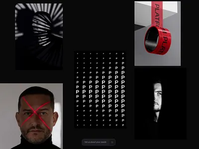 Humans behind PLATFORM agency gallery graphic design humans people plat4m platform team website
