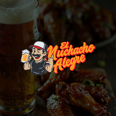 Logo Design - El Muchacho Alegre branding graphic design graphics logo restaurant