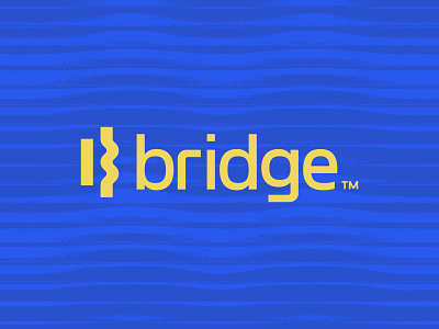 BRIDGE™️ advertising analytics b letter brand branding bridge campaign data logo mark marketing statistics target