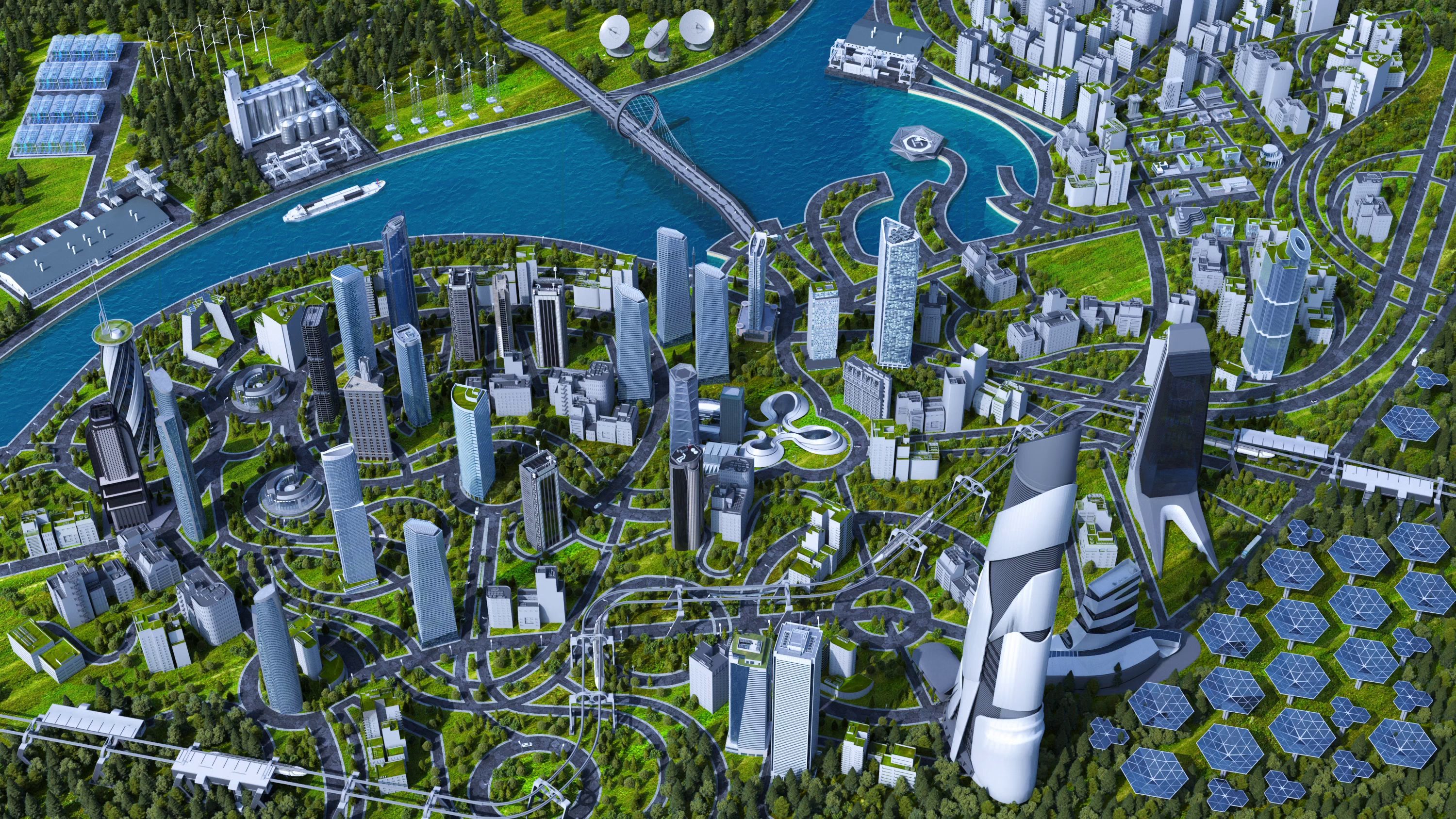 Crypto city by Creative com on Dribbble