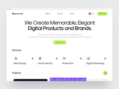 Figmex Studio - 2024 product design ui uiux design ux web design web page