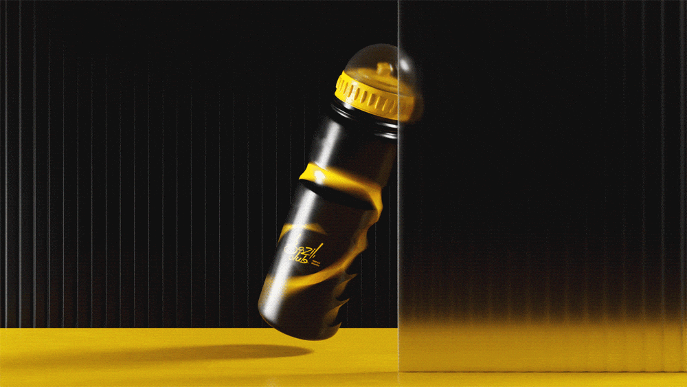 Bazil.club 3d animation bottle brand branding dance design graphic design identity logo logomachine motion graphics
