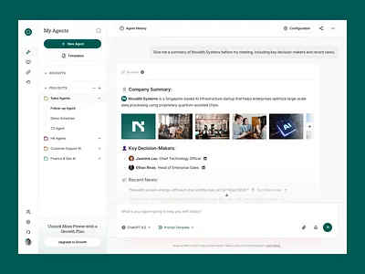 Omnize - AI Agent Platform ai ai assistant artificial intelligence chat ai clean component crm dashboard digital internet modern motion motion graphics pricing page pricing plans sales technology ui ux website