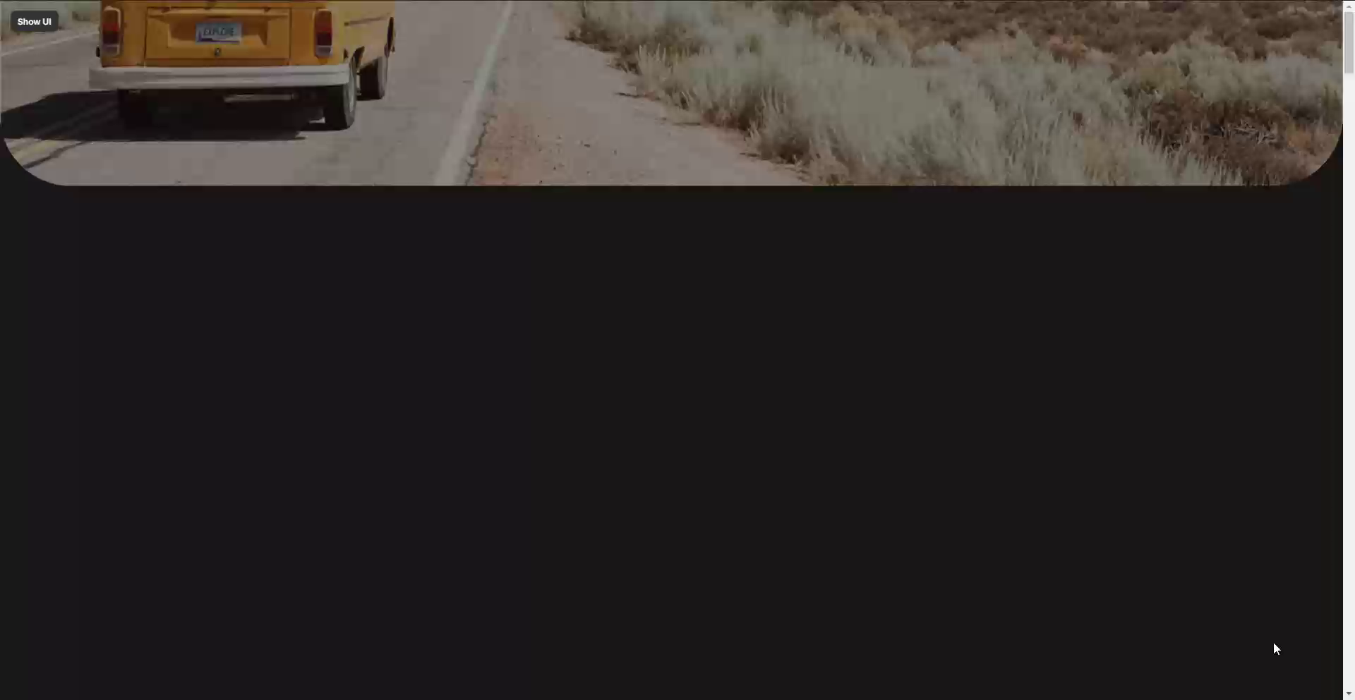 Example of Landing Page Design