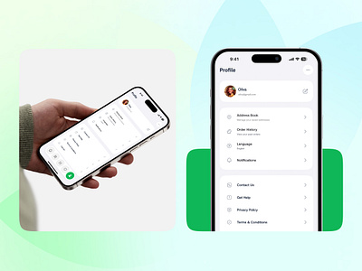 Profile Page-Beauty Mobile App applicarion application design beauty app beauty mobile app dribbble e commerce mobile app mobile app design product profile settings skincare ui user experience user interface user profile user profile design user profile details user profile update ux