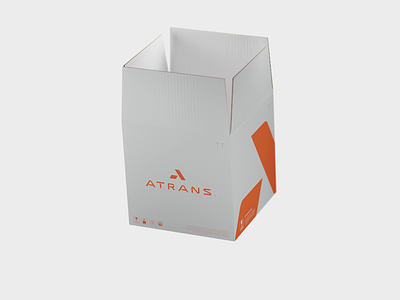 ATRANS - box animation 3d 3danimation 3dweb animation blender brandidentity branding design graphic design logo logotype motion graphics