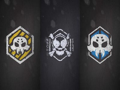 Mandalorian sigils batch #1 brand branding concept design graphic design illustration logo mandalorian starwars visual identity