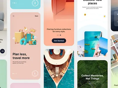 Splash Screen UI Kit figma illustration mobile mobile app splash screen