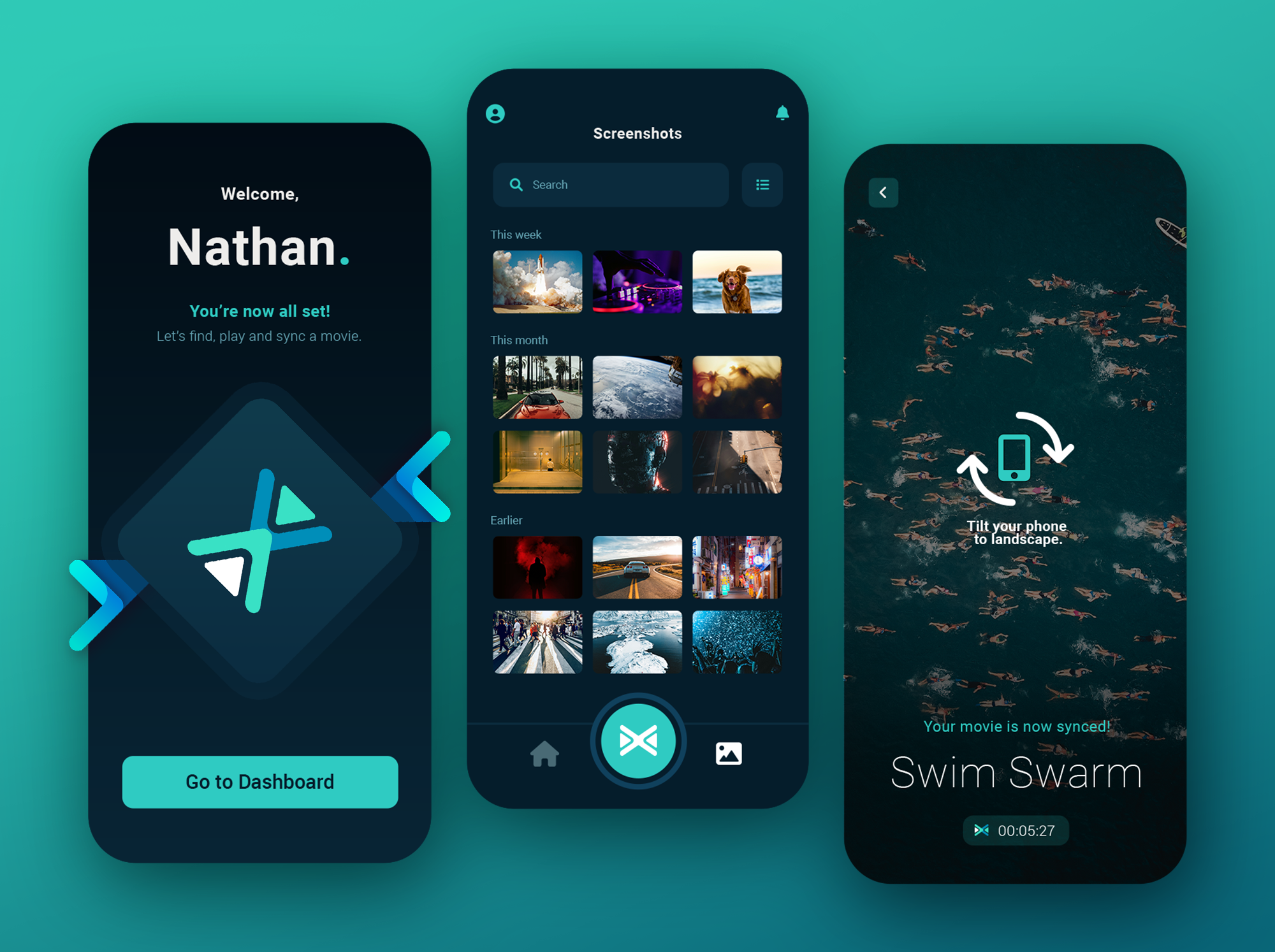 FilmSynX: Mobile App Design analytics app app design branding dashboard design graphic design icon illustration logo mobile ui