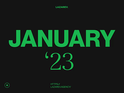 Monthly overview — JAN '23 | Lazarev. 3d agency animation design digital inspiration interaction lazarev motion graphics overview products projects reel showcase showreel solutions summary ui ux web
